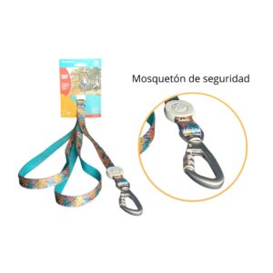 Traila correo para mascotas con mosqueton de seguridad Traila correa para mascotas con mosqueton de seguridad